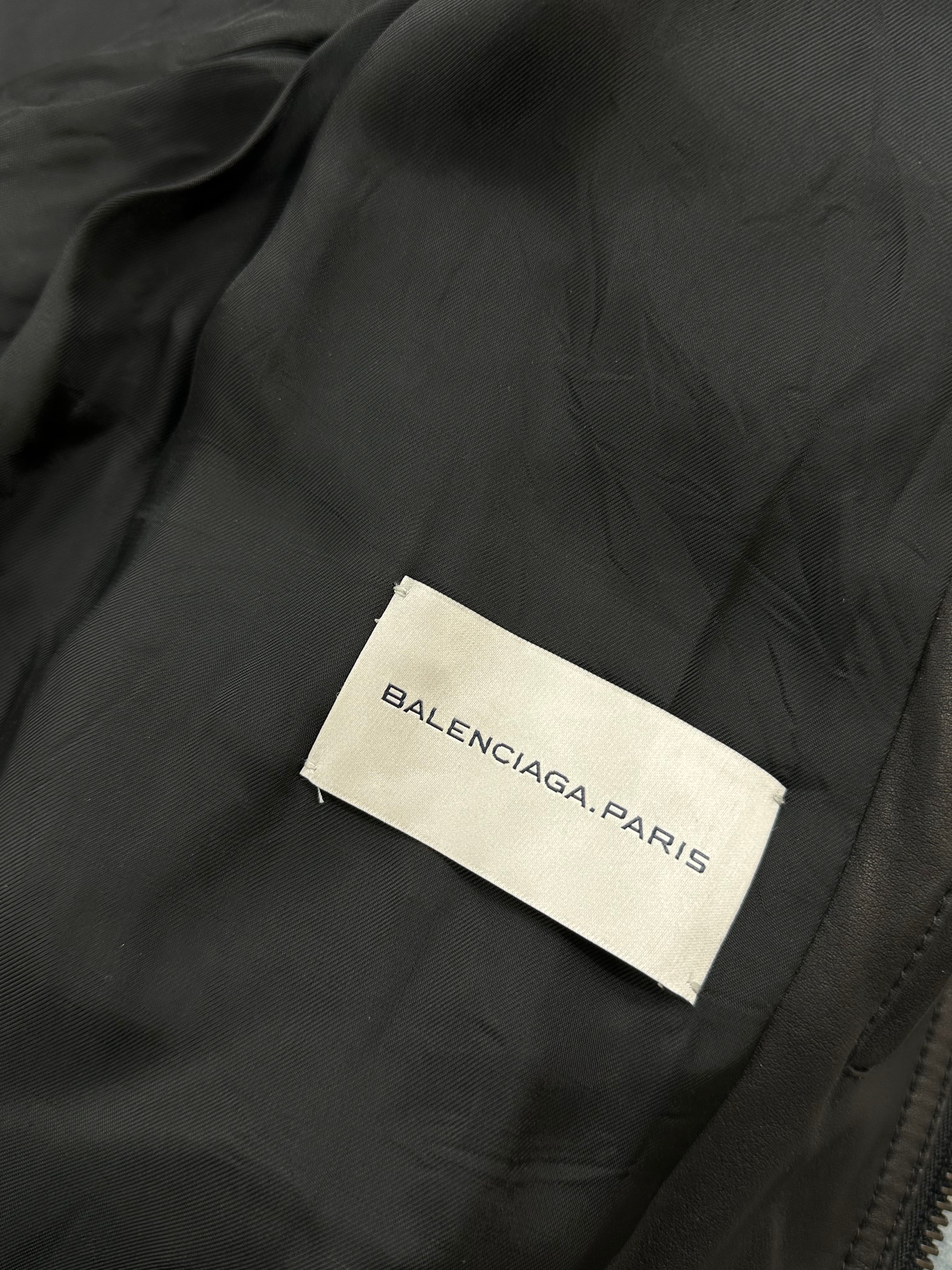 AW10 Double Zip Leather Jacket 9